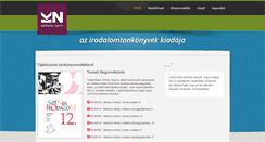 Desktop Screenshot of kronikanova.hu